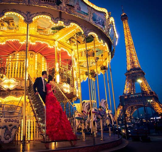 Homeymoon Tour Packages France From New Zealand