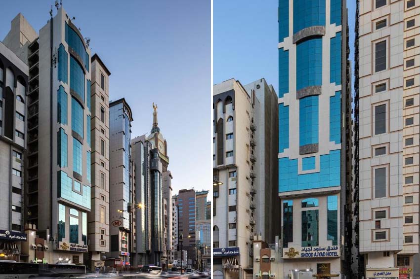 Snood Ajyad Hotel Makkah - Front View